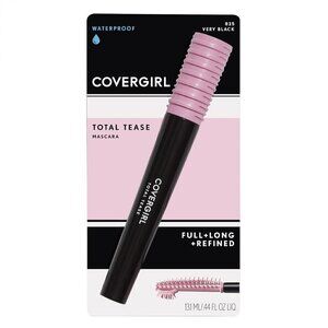 💖3/$15💖 Covergirl Total Tease Waterproof Mascara, 825 Very Black